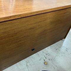 I 2509-084 木製サイドボード キズ汚れありの画像