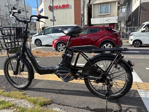 中古20インチ Panasonic電動アシスト自転車　16Ah4点灯　大阪