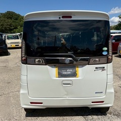 【支払総額24.8万円】即日納車ok！h29年式スペーシアカスタムZ車検令和8年7月 パワスラ フルセグTV BTオーディオ  バックカメラ アイドリングストップ の画像