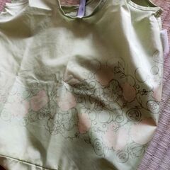 エコバッグ　黄緑　中古品の画像