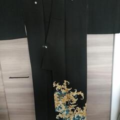 お値下げ　黒留袖　御婚礼に　リメイクにどうぞの画像