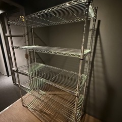 【譲ります】大型スチールラック(メタルラック)の画像