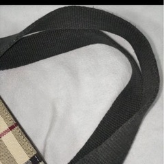 【本日優先】BURBERRY  チェックハンドバッグの画像