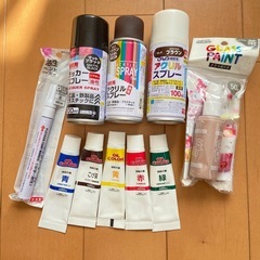 工作　スプレー 絵の具 リメイク DIYの画像