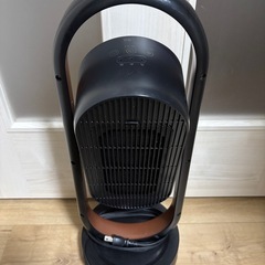セラミックファンヒーター　リモコン付きの画像