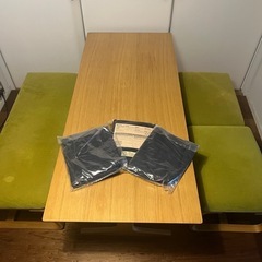 無印良品 リビングでもダイニングでもつかえるテーブル ベンチ1×1 ベンチ2×2の画像