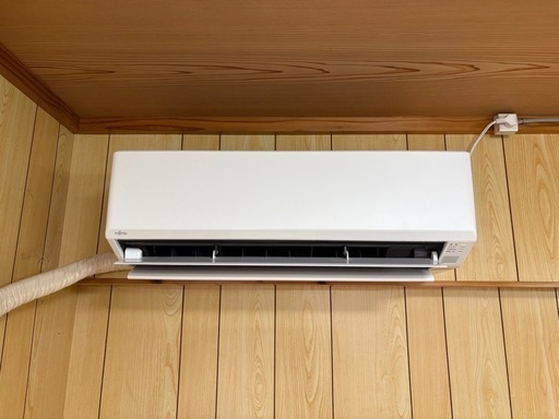 （売約済み）9/7受け渡し！⭐︎美品 富士通エアコン 2021年購入 室外機・保証書付き（5年保証残りあり）（豊見城市）