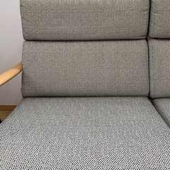 飛騨産業2人掛けソファの画像