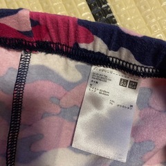ユニクロ　レディース　迷彩柄　スパッツ　Mサイズの画像