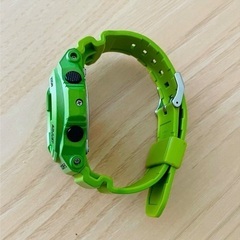 【激レアカラー】CASIO G-SHOCK メタリックグリーン 稼働中　ケース付の画像