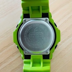 【激レアカラー】CASIO G-SHOCK メタリックグリーン 稼働中　ケース付の画像