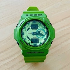 【激レアカラー】CASIO G-SHOCK メタリックグリーン 稼働中　ケース付の画像