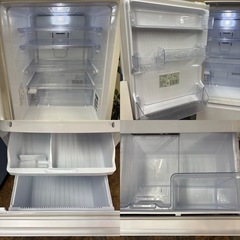 I693 🌈 ジモティー限定価格！ SHARP 冷蔵庫 (350L) ⭐ 動作確認済 ⭐ クリーニング済の画像