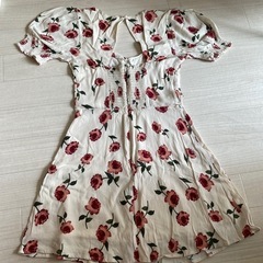 【断捨離】花柄ミニドレスの画像