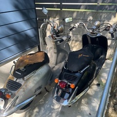 2台まとめて！レストアベース　ホンダジョーカー50 の画像