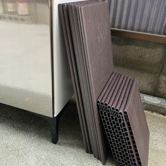 中古　靴箱　シルバーの画像