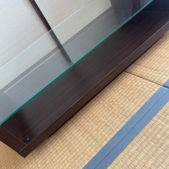 ガラス天板ローテーブル
の画像