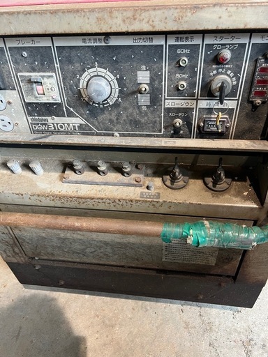 新ダイワ DGW310MT 防音型ディーゼルエンジン発電機兼用溶接機