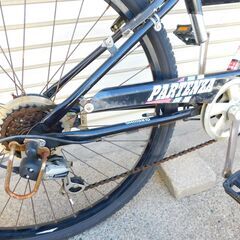 【JM749】PARTENZA ACTIVEROAD モトクロスデザイン 26インチ 自転車 6段変速付き パルテンザの画像