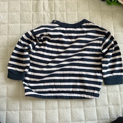 長袖 ボーダーTシャツ 100 の画像