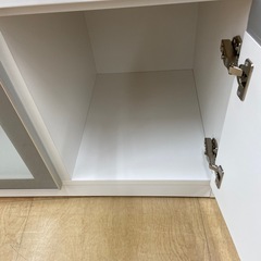 ニトリ　レンジ台　1枚扉　ホワイトの画像