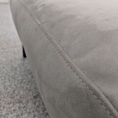ジモティー見た！で5%OFF【オットマン】関家具 CRASHGATE クラッシュゲート プルート SUD-ELEPHANT スツール ファブリック : グレーの画像