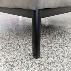 ジモティー見た！で5%OFF【オットマン】関家具 CRASHGATE クラッシュゲート プルート SUD-ELEPHANT スツール ファブリック : グレーの画像