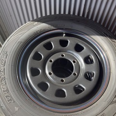 ※10月末迄【良品】DAYTONA RS 16インチ　ブラック　キャラバン等　4本の画像