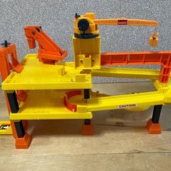【中古/長期保管品/お引き取り限定】■トミカ■パーキングセット＋クレーン現場セット■箱無し■　の画像