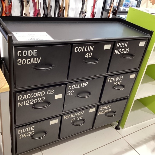 【軽トラック90分無料貸出】ienowa(イエノワ）　３段スチールチェスト