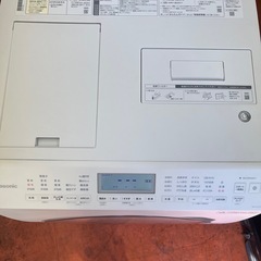 「美品」パナソニック洗濯機乾燥2022年12kg乾燥6kg取り付けや送料無料の画像