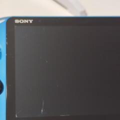 マイクラ付き✨psvita スカイブルー傷ありの画像