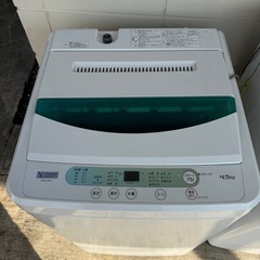 ヤマダセレクト 4.5kg 洗濯機　YWM-T45G1の画像