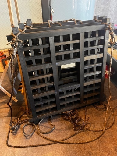 火棚（囲炉裏の上に飾るものです） インテリア 格子