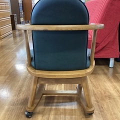 ダイニング回転チェア2脚セット【町田市再生家具】251645の画像