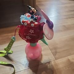 Disney　ミストファン　霧吹き付き扇風機の画像