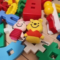 ニューブロック　まとめ売り　ディズニー　Gakkenニューブロック くまのプーさん　プーさんの画像