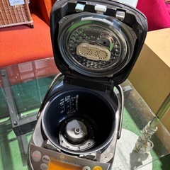 【ZOJIRUSHI 象印】炊飯器 5号炊き　圧力IH グレー【通電確認済み】の画像