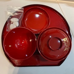 お食い初め食器セット(男の子用)の画像