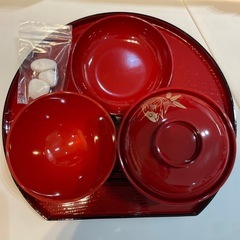お食い初め食器セット(男の子用)の画像