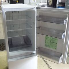 東芝 2ドア冷蔵庫 TOSHIBA 153L 2021年製 GR-T15BS(W) 100Lクラス ホワイト 札幌市東区 新道東店 の画像