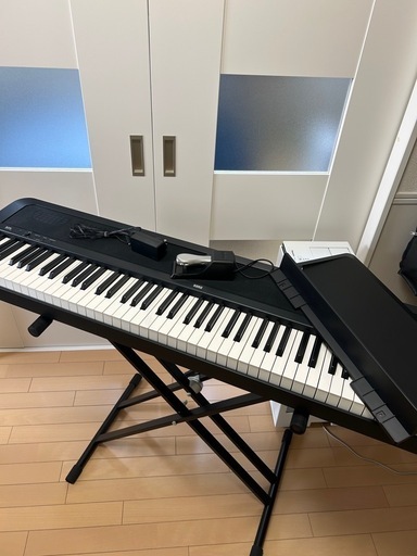 現金値引有】KORG B2N 電子ピアノ 88鍵盤 スタンド・ペダル・説明書付き
