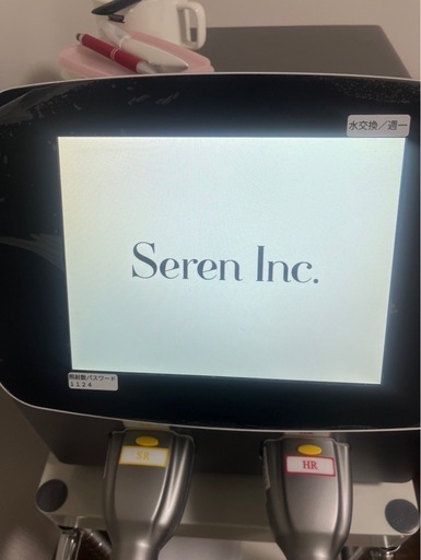 Seren Ine: 業務用卓上型連射脱毛機 Tambi 操作手順書 付き