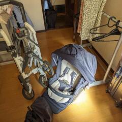 inglesinaベビーカー 屋根骨組み破損の画像