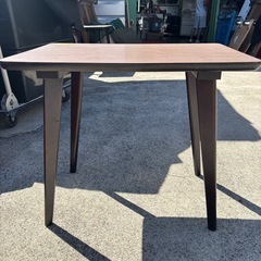 ［A］【トヨモク　豊橋木工】コーヒーテーブル　サイドテーブル　ヴィンテージ家具　木製家具の画像
