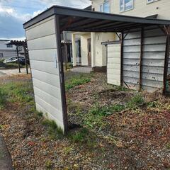 プレハブ小屋の画像