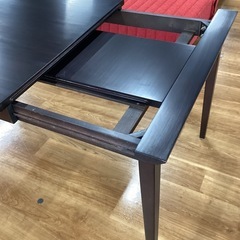 ダイニングテーブル〈伸縮式〉【町田市再生家具】251646の画像