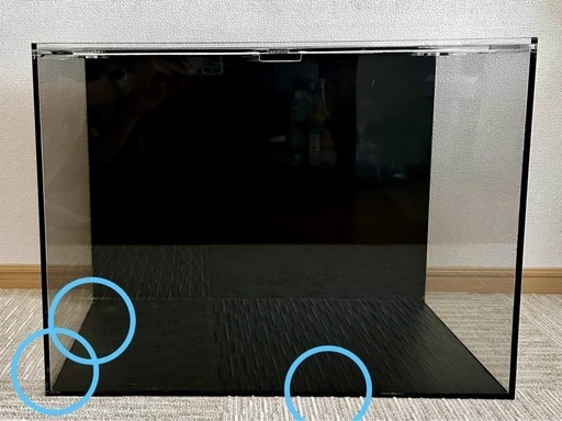 アクリル水槽(60cmワイド)※クラックあり 