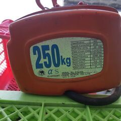 電動チェーンブロック　１００V　象印の画像
