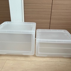 重ねて使える収納箱の画像